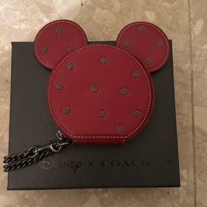 Coach Mini Mouse Coin Case